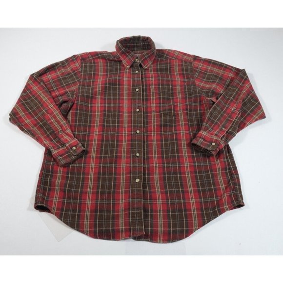 Red Flannel Long Sleeve Shirt